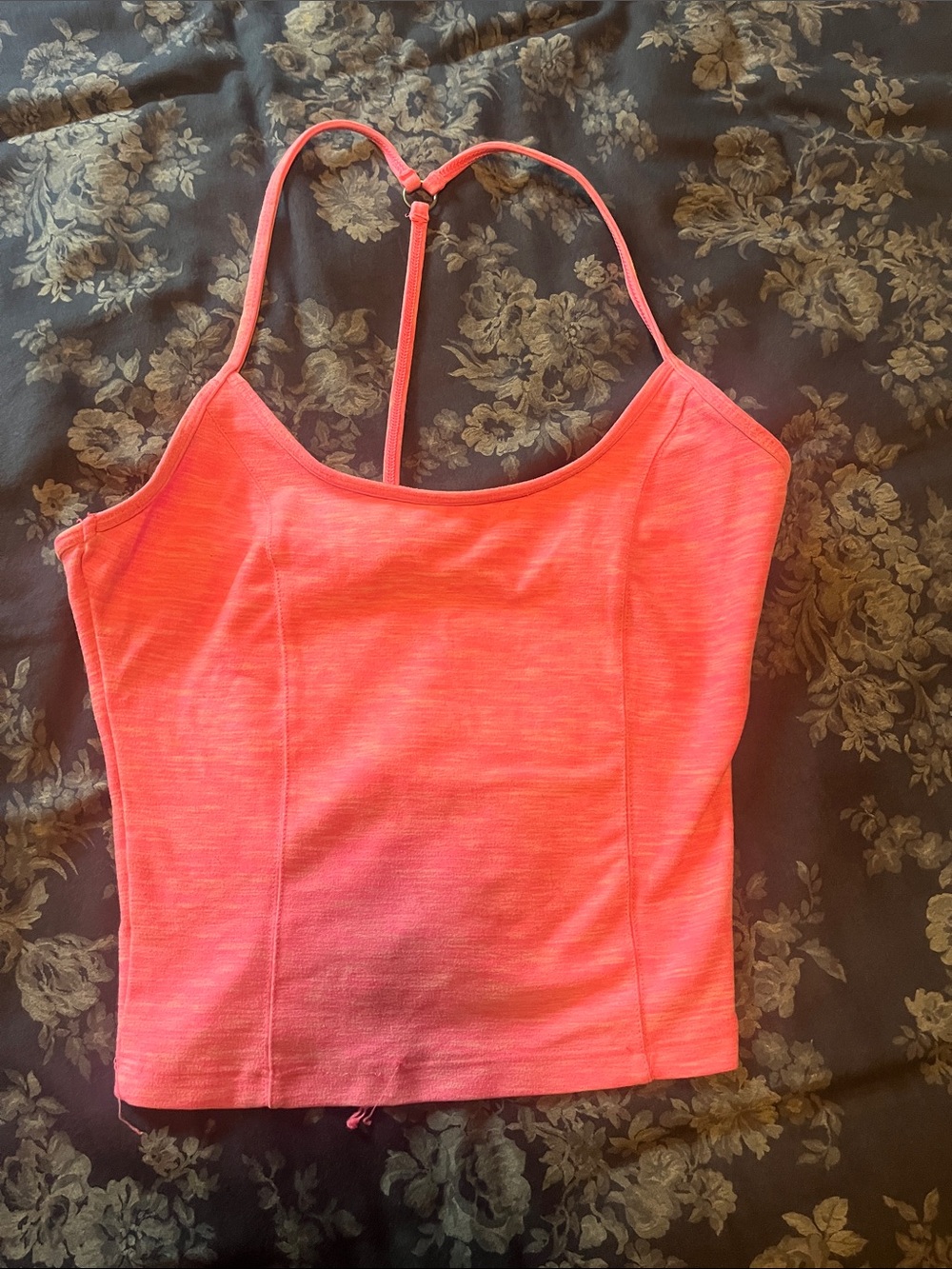 Victoria's Secret Pink Heathered Racerback Tank